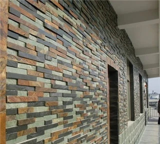 Natural Building Material Slate Tile Cladding Stone for Wall