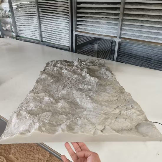 1200X600mm 3cm/5cm PU人工文化泡石パネル